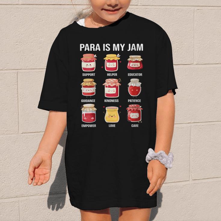 Parateaching Para Is My Jam Back To School For Paraeducator Graphic Kid T-Shirt Parateaching Para Is My Jam Back To School For Paraeducator Graphic Kid T-Shirt