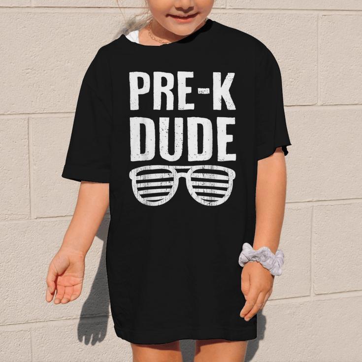 Pre-K Dude First Day Back To School Preschool Boys Kid Graphic Kid T-Shirt