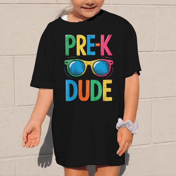 Pre-K Dude Shirt Back To School First Day Of Preschool Boy Graphic Kid T-Shirt
