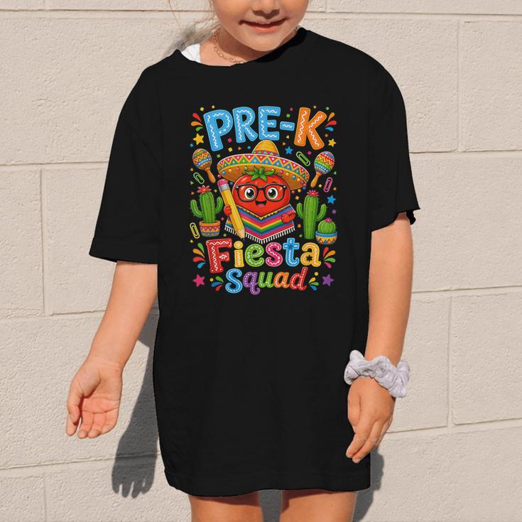 Pre-K Fiesta Squad Cute Tomato Back To School Party Graphic Kid T-Shirt Pre-K Fiesta Squad Cute Tomato Back To School Party Graphic Kid T-Shirt