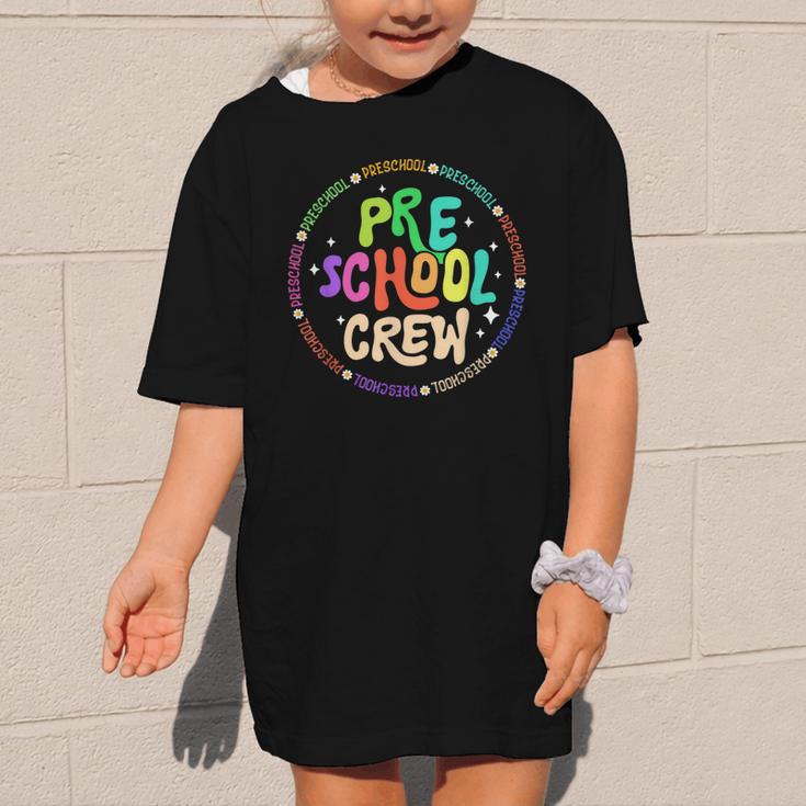 Preschool Crew Team Back To School First Day Of School Graphic Kid T-Shirt Preschool Crew Team Back To School First Day Of School Graphic Kid T-Shirt