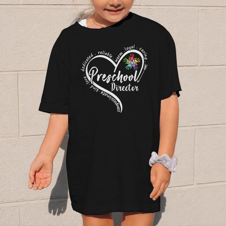 Preschool Director Assistant Back To School Daycare Thank Graphic Kid T-Shirt