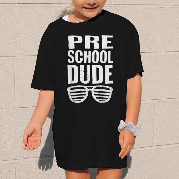 Preschool Dude First Day Back To School Boys Kids Graphic Kid T-Shirt Preschool Dude First Day Back To School Boys Kids Graphic Kid T-Shirt