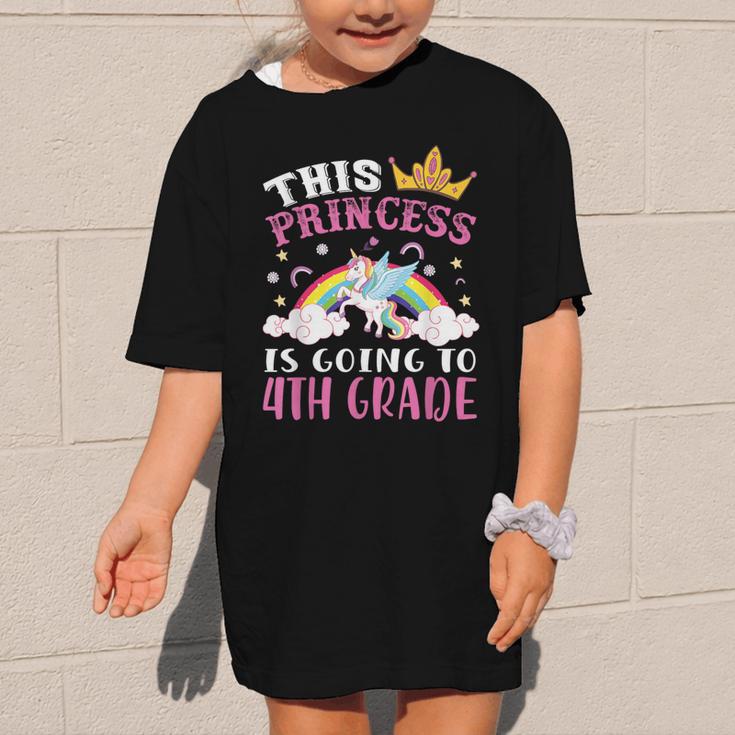 Princess Going To 4th Grade Tee For Girls Back To School Graphic Kid T-Shirt Princess Going To 4th Grade Tee For Girls Back To School Graphic Kid T-Shirt