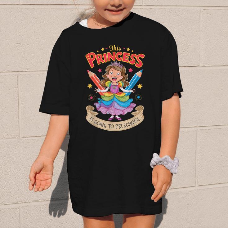 This Princess Is Going To Preschool Back To School Graphic Kid T-Shirt This Princess Is Going To Preschool Back To School Graphic Kid T-Shirt
