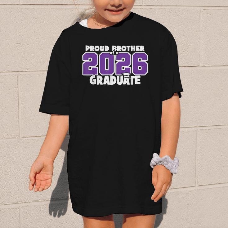 Proud Brother Of 2026 Graduate Matching Back To School P Graphic Kid T-Shirt