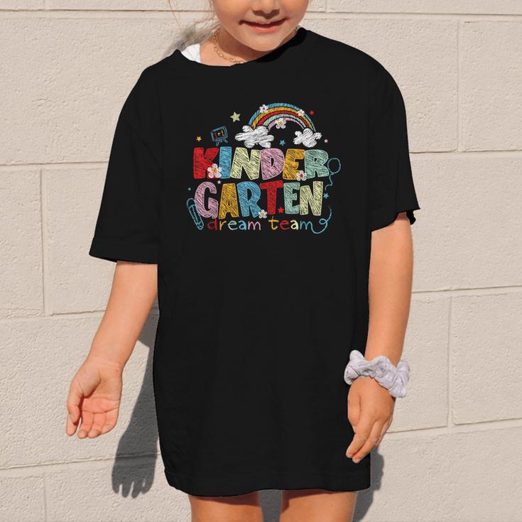 Rainbow Kindergarten Dream Painting Team Back To School Graphic Kid T-Shirt Rainbow Kindergarten Dream Painting Team Back To School Graphic Kid T-Shirt