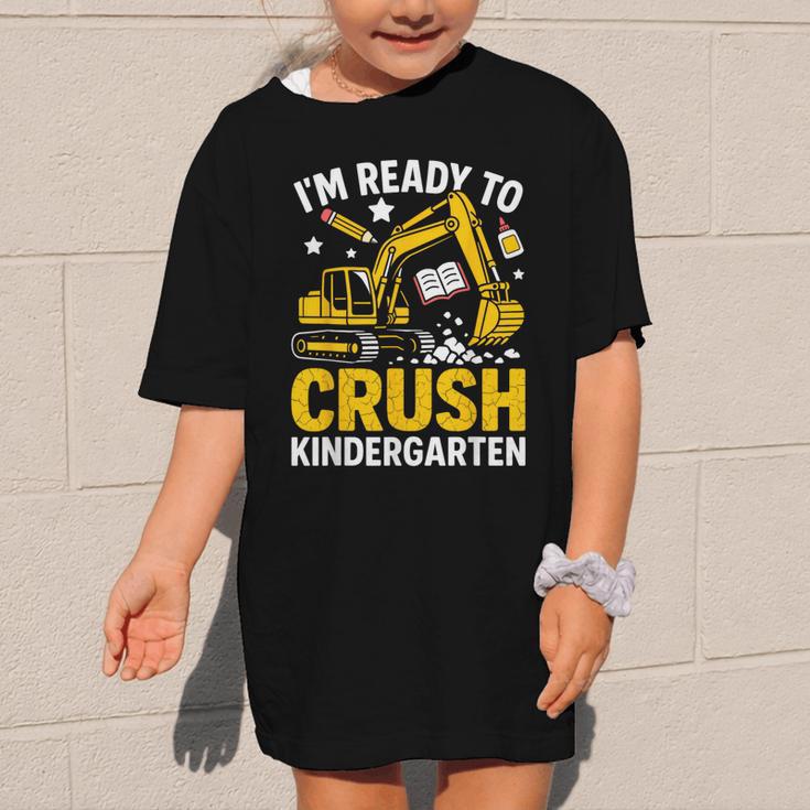 Im Ready To Crush Kindergarten Boys Back To School Graphic Kid T-Shirt Im Ready To Crush Kindergarten Boys Back To School Graphic Kid T-Shirt