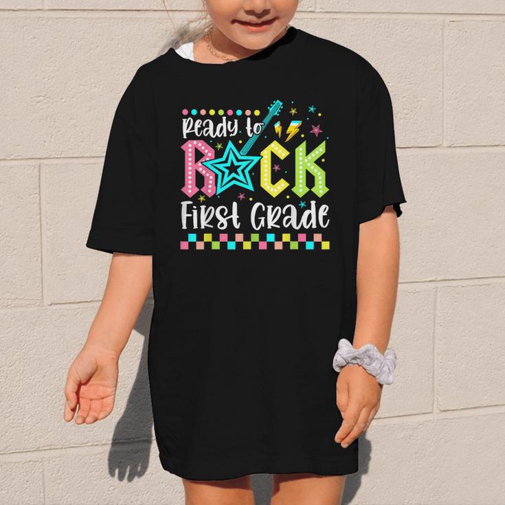 Ready To Rock First Grade Back To School 1st Grade Boys Kids Graphic Kid T-Shirt Ready To Rock First Grade Back To School 1st Grade Boys Kids Graphic Kid T-Shirt