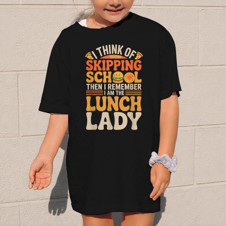 Remember I'm The Lunch Lady Back To School Cafeteria Worker Graphic Kid T-Shirt