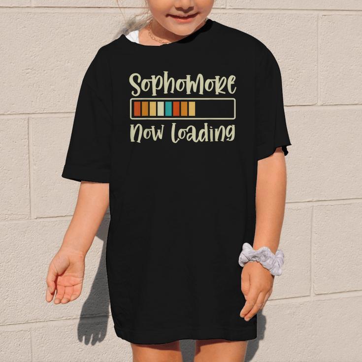 Retro Sophomore Now Loading 2028 High School Back To School Graphic Kid T-Shirt Retro Sophomore Now Loading 2028 High School Back To School Graphic Kid T-Shirt