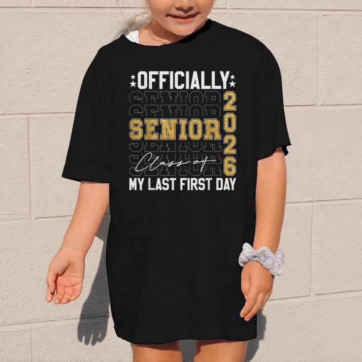 Senior Class Of 2026 Back To School Last First Day Of School Graphic Kid T-Shirt
