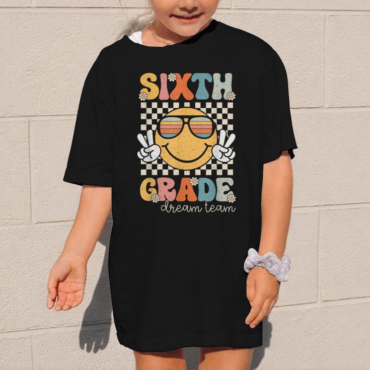 Sixth Grade Dream Team Smile Retro Back To School 6th Grade Graphic Kid T-Shirt Sixth Grade Dream Team Smile Retro Back To School 6th Grade Graphic Kid T-Shirt