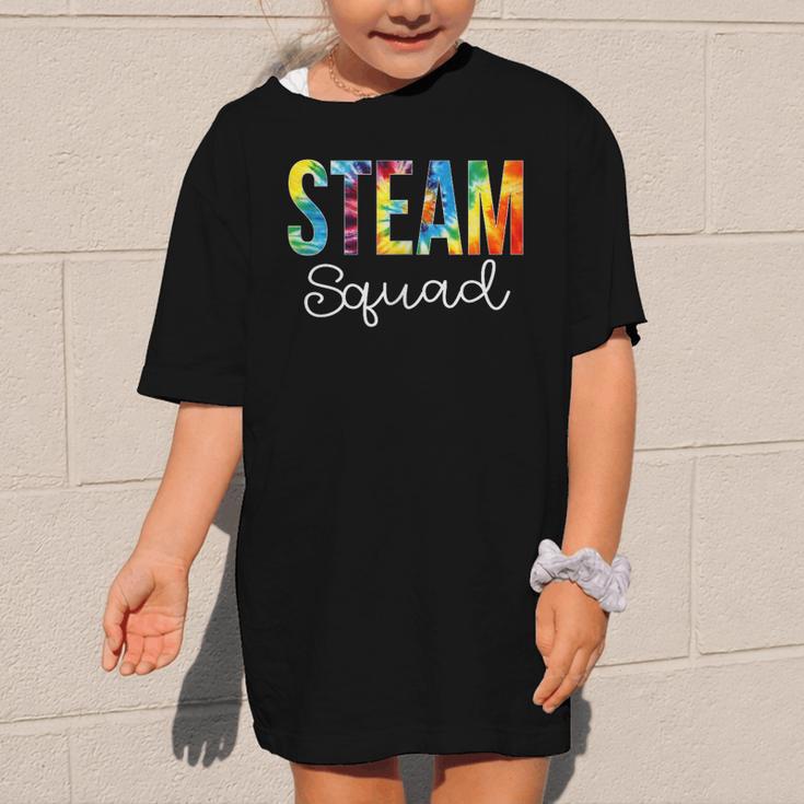 STEAM Squad For Work Tie Dye Back To School Appreciation Day Graphic Kid T-Shirt STEAM Squad For Work Tie Dye Back To School Appreciation Day Graphic Kid T-Shirt