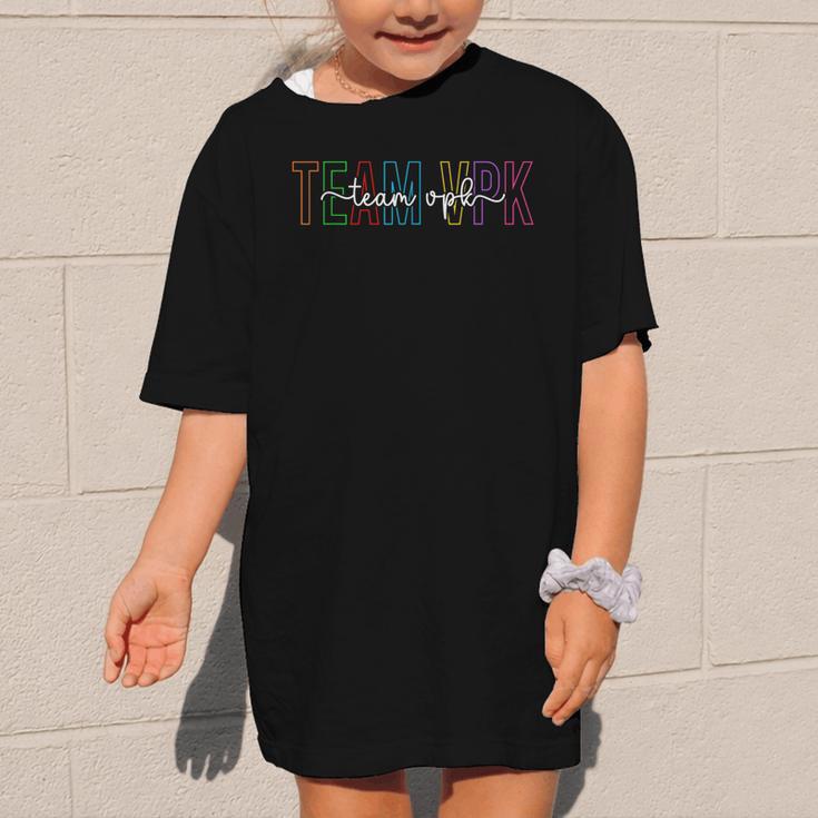 Team VPK Squad First Day Of VPK Back To School VPK Graphic Kid T-Shirt Team VPK Squad First Day Of VPK Back To School VPK Graphic Kid T-Shirt