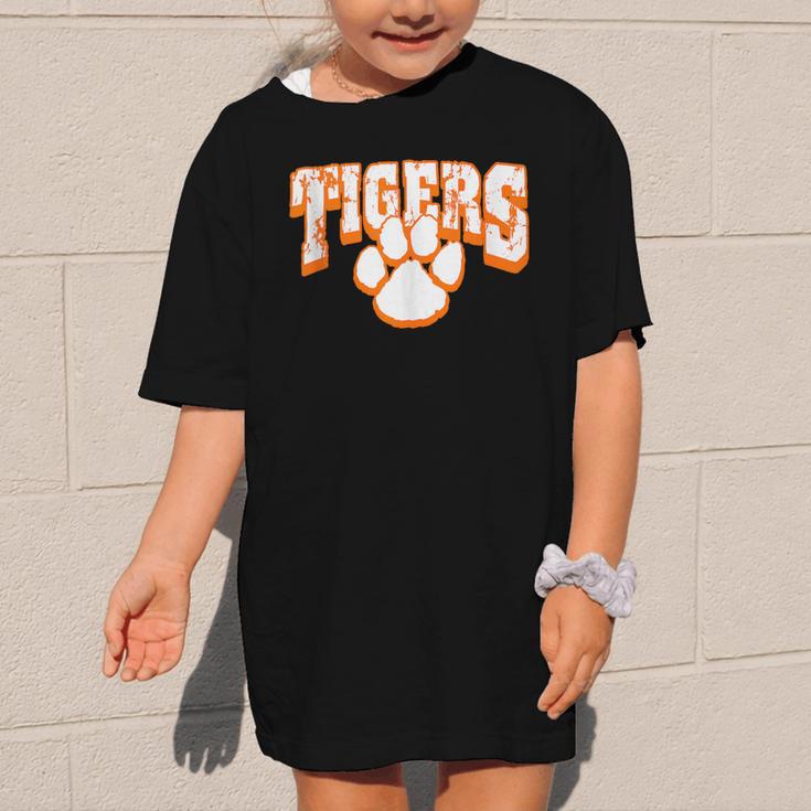 Tigers School Spirit Back To School O Graphic Kid T-Shirt Tigers School Spirit Back To School O Graphic Kid T-Shirt