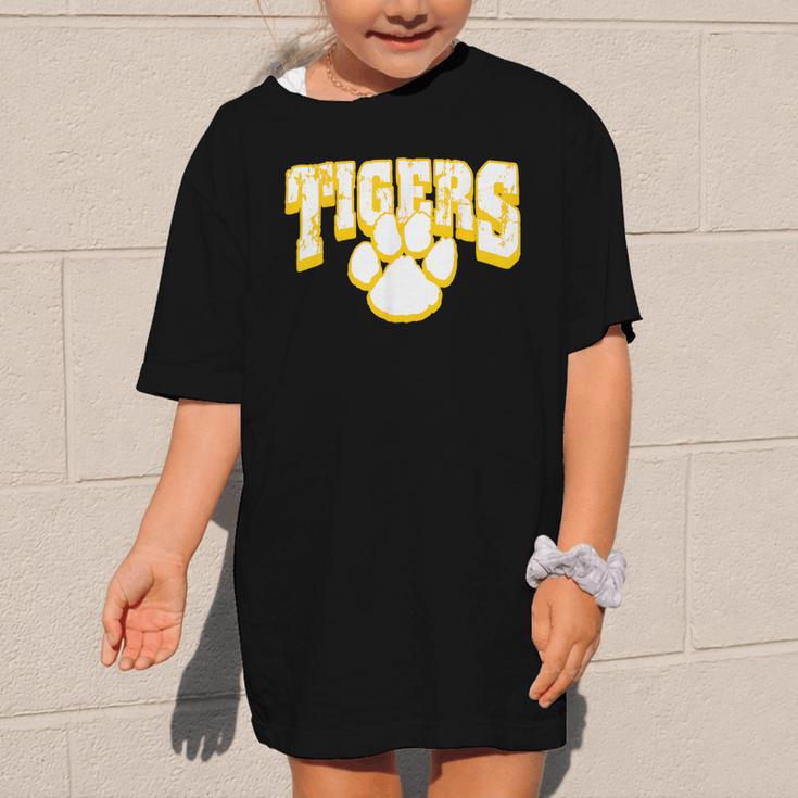 Tigers School Spirit Back To School Y Graphic Kid T-Shirt Tigers School Spirit Back To School Y Graphic Kid T-Shirt