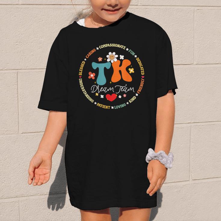 TK Dream Team Squad Transitional-Kindergarten Back To School Graphic Kid T-Shirt