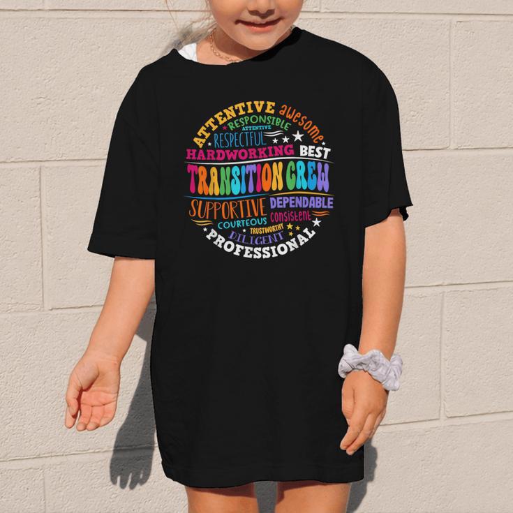 Transition Crew Squad Appreciation Week Back To School Graphic Kid T-Shirt Transition Crew Squad Appreciation Week Back To School Graphic Kid T-Shirt