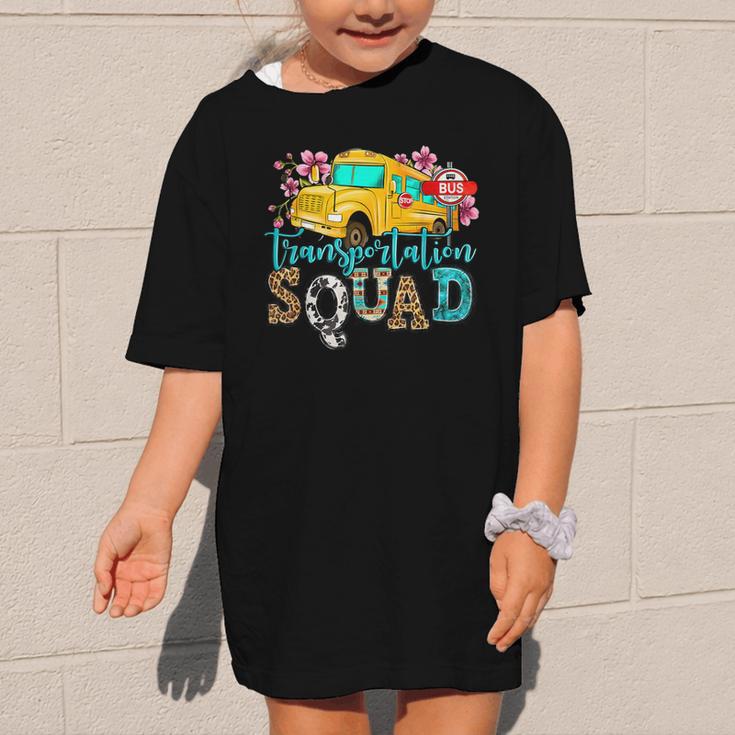 Transportation Squad Bus Driver School Bus Back To School Graphic Kid T-Shirt Transportation Squad Bus Driver School Bus Back To School Graphic Kid T-Shirt