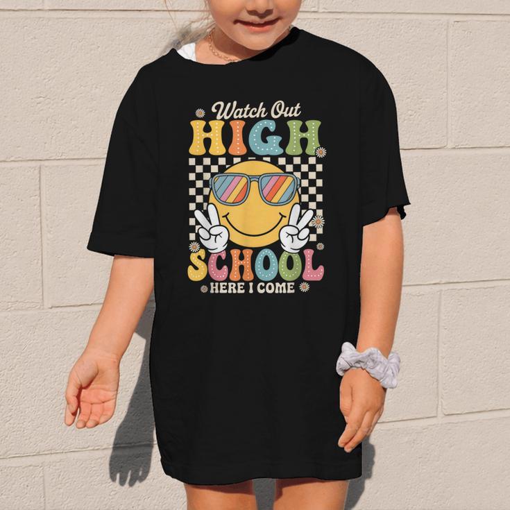 Watch Out Highschool Here I Come Back To School Highschool Graphic Kid T-Shirt Watch Out Highschool Here I Come Back To School Highschool Graphic Kid T-Shirt