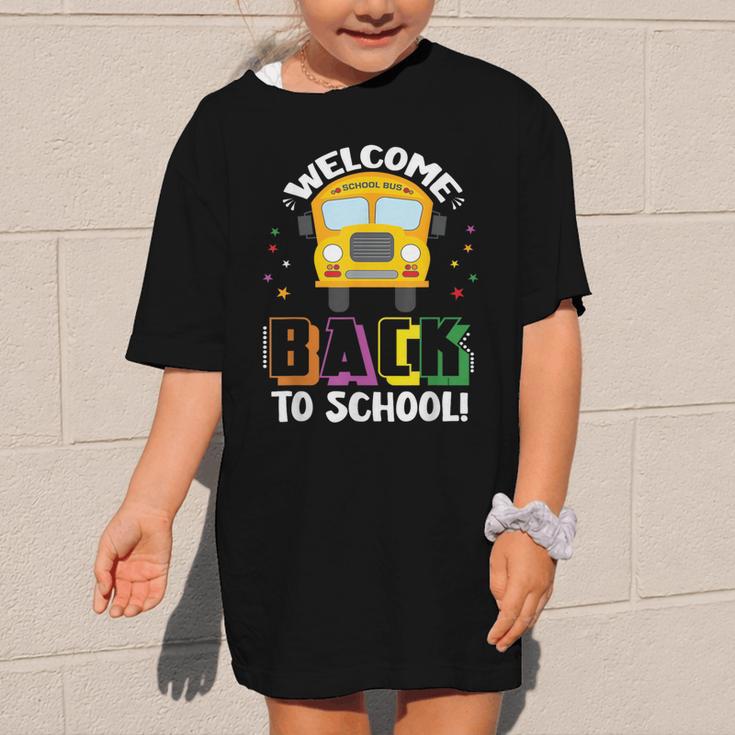 Welcome Back To School Bus Driver First Day Of School Graphic Kid T-Shirt Welcome Back To School Bus Driver First Day Of School Graphic Kid T-Shirt