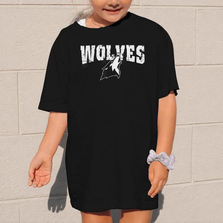 Wolves Back To School Spirit Graphic Kid T-Shirt Wolves Back To School Spirit Graphic Kid T-Shirt