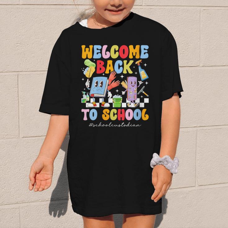 Women's Back To School Custodian First Day Of School Custodian Graphic Kid T-Shirt Women's Back To School Custodian First Day Of School Custodian Graphic Kid T-Shirt