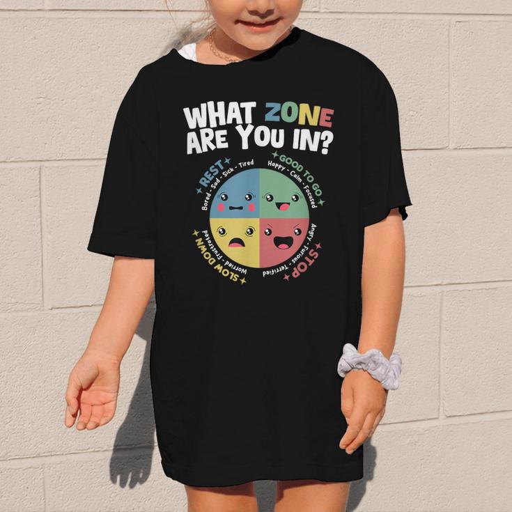Zones Of Regulation School Counselor Back To School Emotion Graphic Kid T-Shirt Zones Of Regulation School Counselor Back To School Emotion Graphic Kid T-Shirt