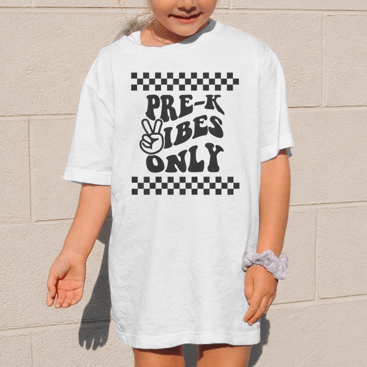 1st Day Of Prek Vibes Only Girls Back To School Pre K Boys Graphic Kid T-Shirt