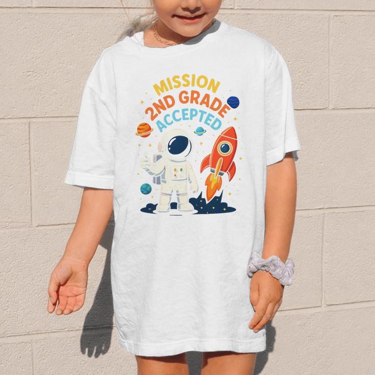 Back To School Mission Second 2nd Grade Accepted Astronaut Premium Tri-Blend Graphic Kid T-Shirt Back To School Mission Second 2nd Grade Accepted Astronaut Premium Tri-Blend Graphic Kid T-Shirt