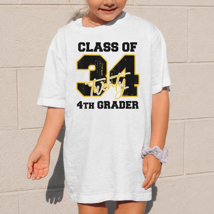Class Of 2034 4th Grader Elementary School Back To School Graphic Kid T-Shirt Class Of 2034 4th Grader Elementary School Back To School Graphic Kid T-Shirt