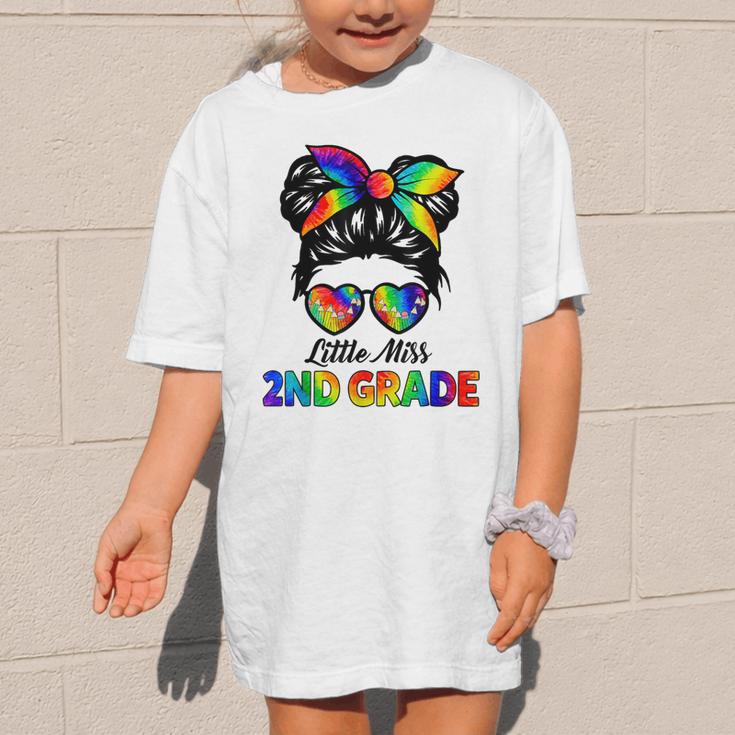 Girls Second Grade Back To School Cute Little Miss 2nd Grade Graphic Kid T-Shirt Girls Second Grade Back To School Cute Little Miss 2nd Grade Graphic Kid T-Shirt
