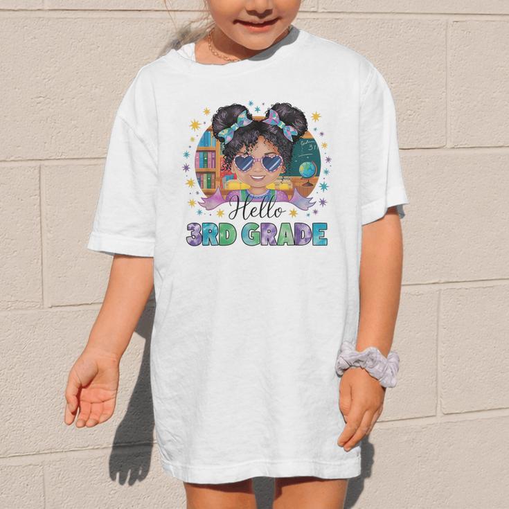 Hello 3rd Grade Girl Back To School Kids Boys Girls Graphic Kid T-Shirt Hello 3rd Grade Girl Back To School Kids Boys Girls Graphic Kid T-Shirt