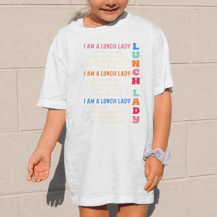 I'm A Lunch Lady Back To School Cafeteria Worker Squad Graphic Kid T-Shirt I'm A Lunch Lady Back To School Cafeteria Worker Squad Graphic Kid T-Shirt