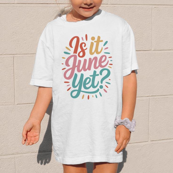 Is It June Yet Back To School Student Groovy Kids Premium Tri-Blend Graphic Kid T-Shirt Is It June Yet Back To School Student Groovy Kids Premium Tri-Blend Graphic Kid T-Shirt