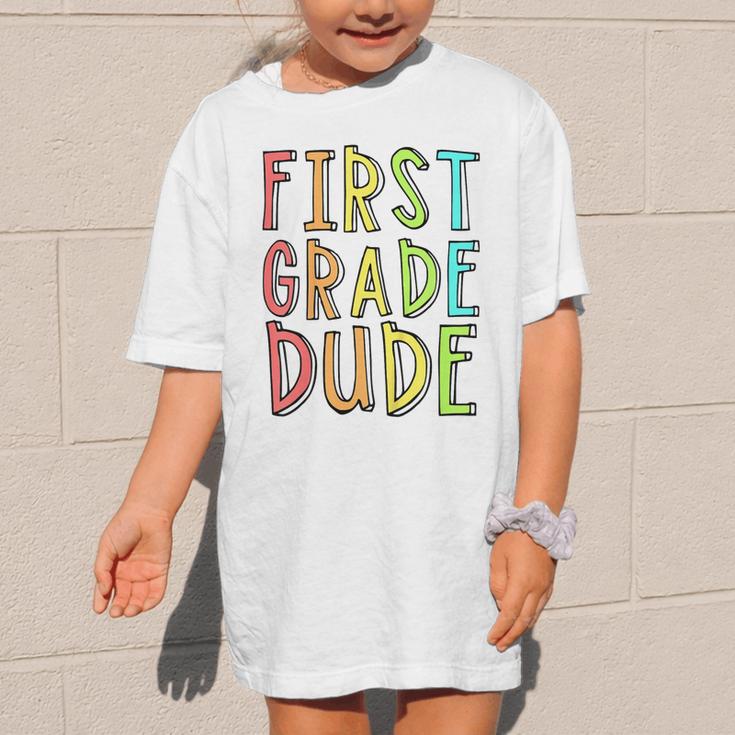 Kids First Day Of First Grade Dude 1st Grade Back To School Boys Graphic Kid T-Shirt Kids First Day Of First Grade Dude 1st Grade Back To School Boys Graphic Kid T-Shirt