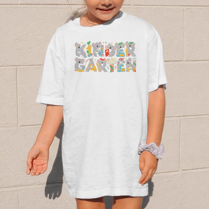 Koala Kindergarten Back To School Kids Boys Girls Premium Tri-Blend Graphic Kid T-Shirt Koala Kindergarten Back To School Kids Boys Girls Premium Tri-Blend Graphic Kid T-Shirt
