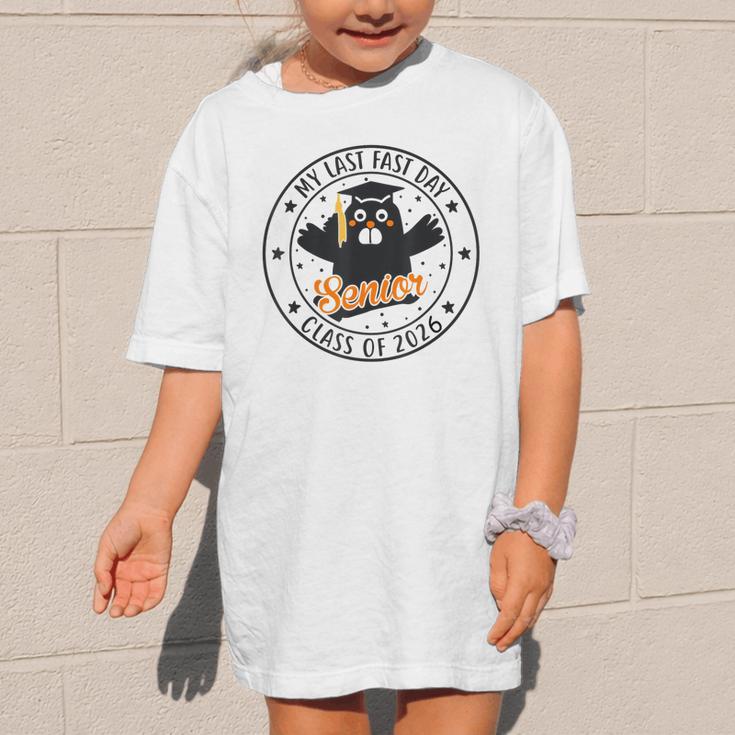 My Last First Day Senior 2026 Cat Back To School Cool Class Graphic Kid T-Shirt My Last First Day Senior 2026 Cat Back To School Cool Class Graphic Kid T-Shirt