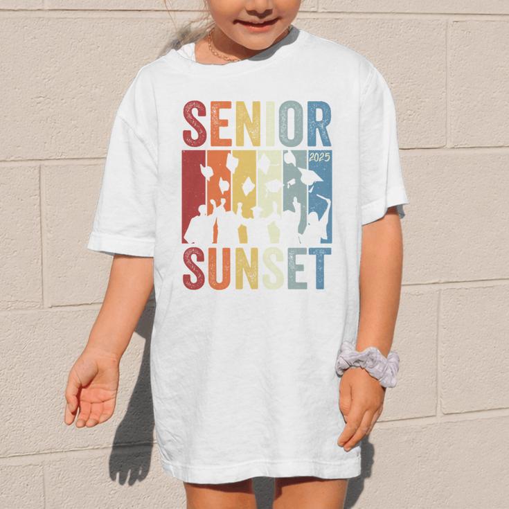 Last First Day Senior Sunset Class Of 2025 Back To School Performance Graphic Kid T-Shirt Last First Day Senior Sunset Class Of 2025 Back To School Performance Graphic Kid T-Shirt