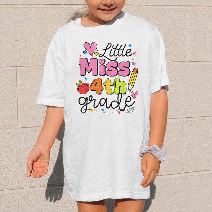 Little Miss 4th Grade Back To School Cute Fourth Grade Girls Graphic Kid T-Shirt Little Miss 4th Grade Back To School Cute Fourth Grade Girls Graphic Kid T-Shirt