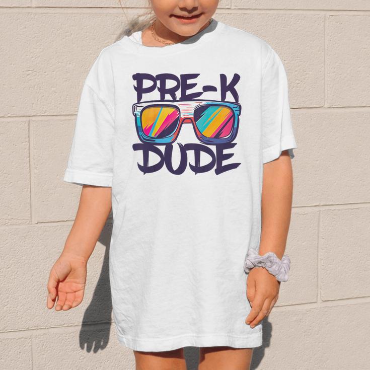 Pre-K Dude Shirt Graduation Back To School PreK Boy Girl Graphic Kid T-Shirt