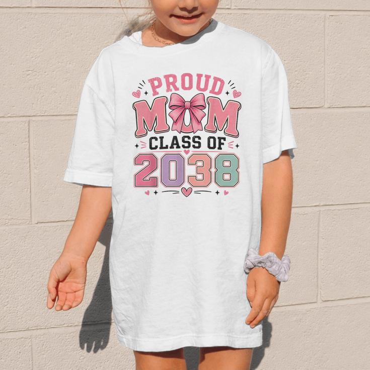 Proud Mom Class Of 2038 Retro Kindergarten Back To School Graphic Kid T-Shirt Proud Mom Class Of 2038 Retro Kindergarten Back To School Graphic Kid T-Shirt