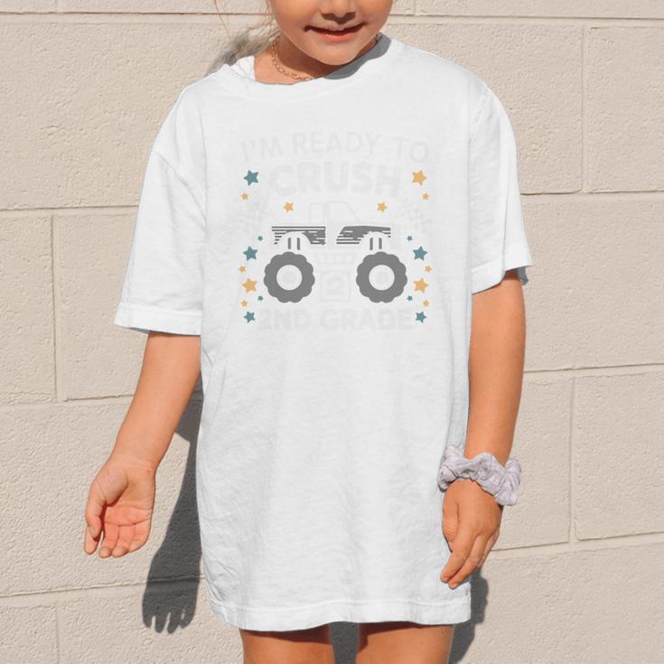 Im Ready To Crush 2nd Grade Boy Monster Truck Back To School Graphic Kid T-Shirt Im Ready To Crush 2nd Grade Boy Monster Truck Back To School Graphic Kid T-Shirt