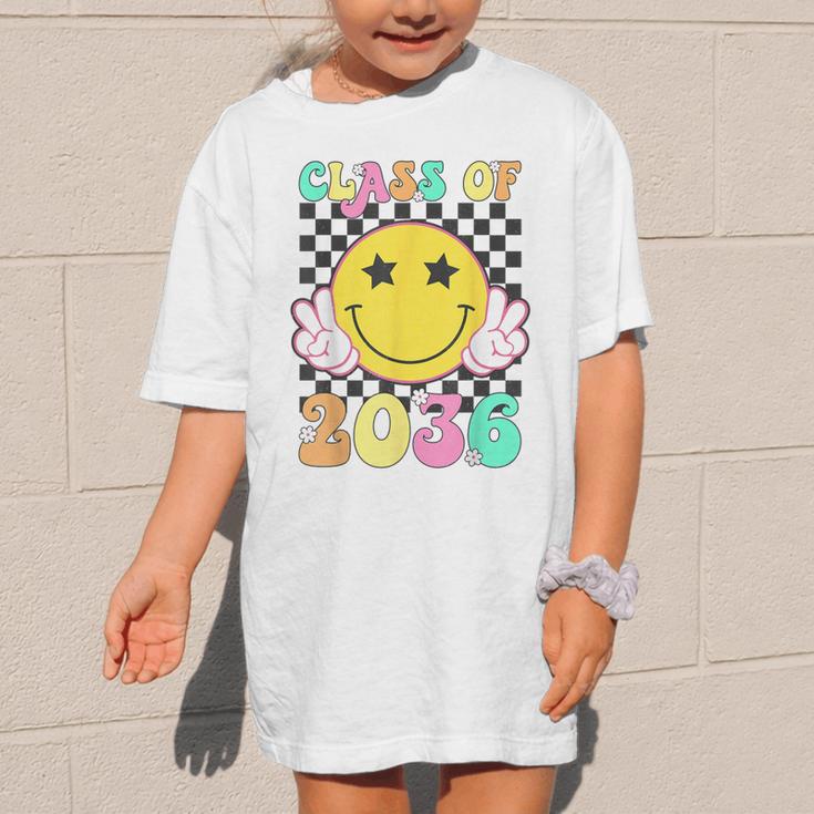 Retro Class Of 2036 Grow With Me Back To School Kindergarten Graphic Kid T-Shirt Retro Class Of 2036 Grow With Me Back To School Kindergarten Graphic Kid T-Shirt