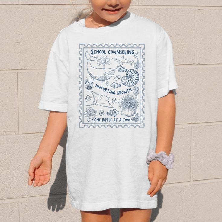 School Counselor Ocean Guidance Counselor Back To School Graphic Kid T-Shirt School Counselor Ocean Guidance Counselor Back To School Graphic Kid T-Shirt