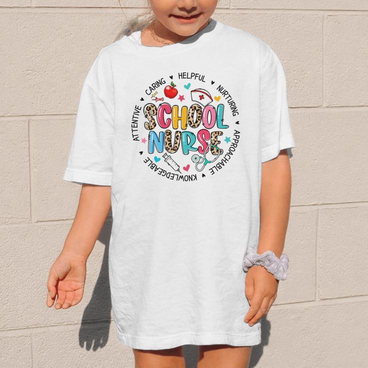 School Nurse Appreciation Back To School Nurse For Women Graphic Kid T-Shirt
