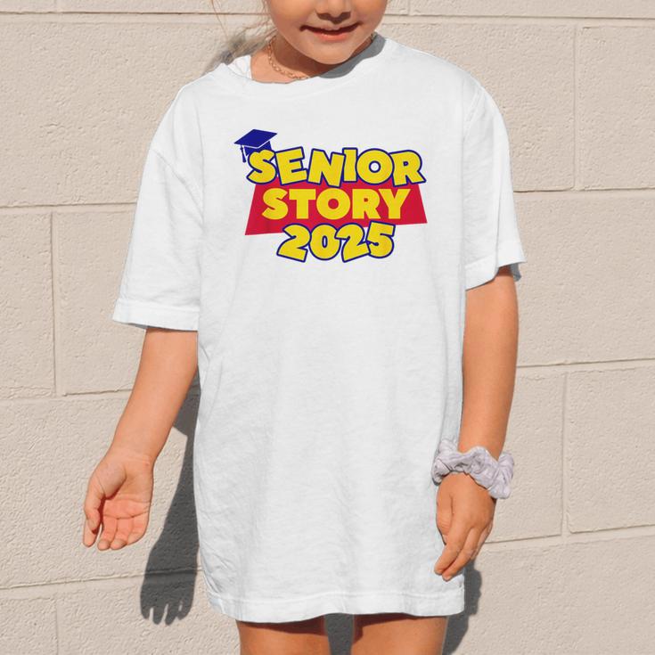 Senior 2025 Story Class Of 2025 Back To School 2025 Grad 25 Graphic Kid T-Shirt Senior 2025 Story Class Of 2025 Back To School 2025 Grad 25 Graphic Kid T-Shirt