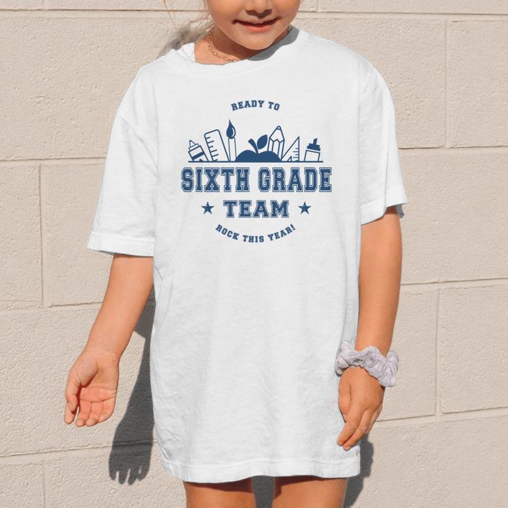 Sixth Grade Team Back To School Graphic Kid T-Shirt