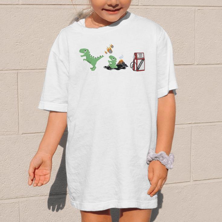 Solid Liquid Gas Dinosaur Back To School Premium Tri-Blend Graphic Kid T-Shirt Solid Liquid Gas Dinosaur Back To School Premium Tri-Blend Graphic Kid T-Shirt